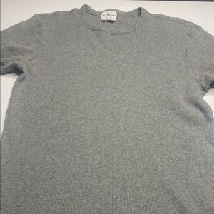 Calvin Klein Light Gray Short Sleeve Tee